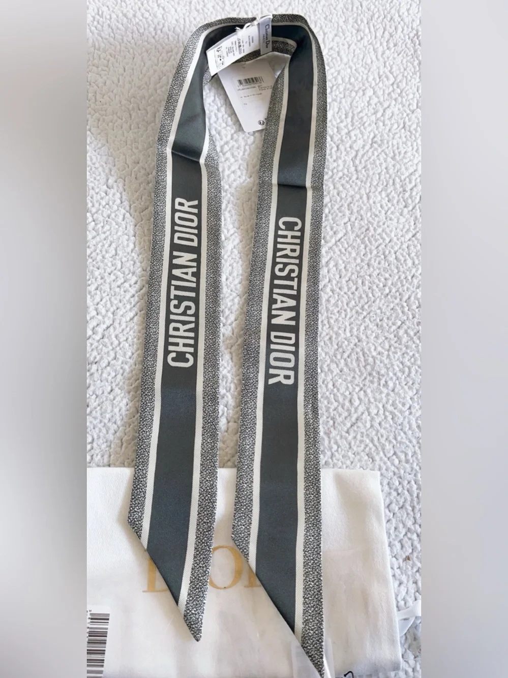 Dior Jardin D’hiver Mitzah Silk Scarf